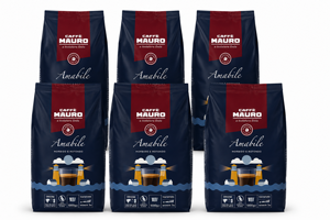 6 ק"ג פולי קפה Caffe Mauro Amabile חוזק 7/10 6 ק"ג פולי קפה Caffe Mauro Amabile חוזק 7/10
