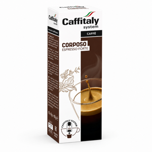 10 קפסולות caffitaly Corposo חוזק 9/10 10 קפסולות caffitaly Corposo חוזק 9/10