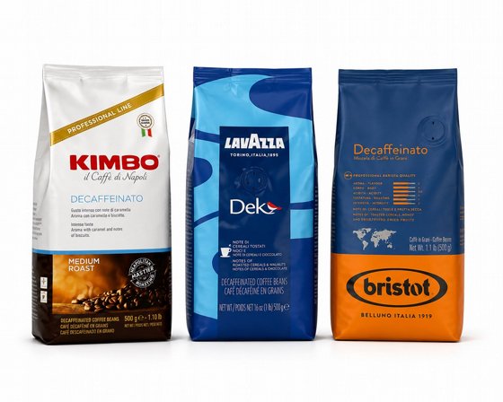 ������ 3 �"� ���� ��� ���� ����� [ Lavazza DEK / KIMBO DECAFFEINATO / Bristot Decaffeinat ]