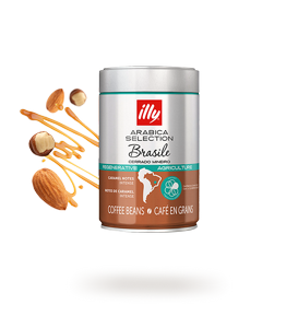 250 גרם פולי קפה חד זני illy Monoarabica Brazil 100% arabica 250 גרם פולי קפה חד זני illy Monoarabica Brazil 100% arabica