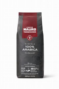 1 ק"ג פולי קפה Mauro Centopercento 100% arabica חוזק 7 1 ק"ג פולי קפה Mauro Centopercento 100% arabica חוזק 7