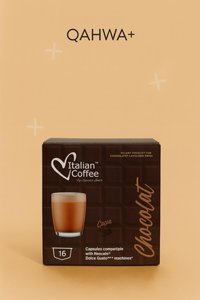 16 קפסולות איטלקיות תואמות דולצה גוסטו Italian Coffee Dolce Gusto Chocolate 16 קפסולות איטלקיות תואמות דולצה גוסטו Italian Coffee Dolce Gusto Chocolate
