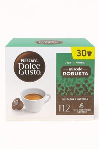 30 קפסולות מקורי דולצה גוסטו Dolce Gusto Nescafe Miscela Robusta חוזק 12 30 קפסולות מקורי דולצה גוסטו Dolce Gusto Nescafe Miscela Robusta חוזק 12