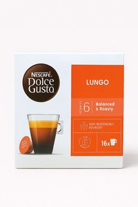 16 קפסולות מקורי דולצה גוסטו Dolce Gusto Nescaf? Lungo חוזק 6 16 קפסולות מקורי דולצה גוסטו Dolce Gusto Nescaf? Lungo חוזק 6