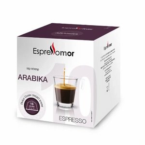 16 קפסולות תואמות דולצה גוסטו espresso mor dolce gusto Arabika 16 קפסולות תואמות דולצה גוסטו espresso mor dolce gusto Arabika