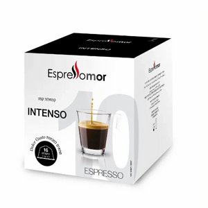 16 קפסולות תואמות דולצה גוסטו espresso mor dolce gusto intenso 16 קפסולות תואמות דולצה גוסטו espresso mor dolce gusto intenso