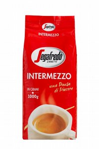 SEGAFREDO INTERMEZZO COFFEE BEANS 1KG/ חוזק 8 SEGAFREDO INTERMEZZO COFFEE BEANS 1KG/ חוזק 8