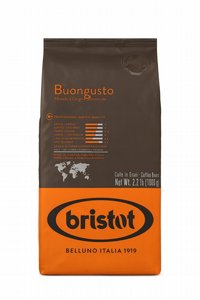 1 ק"ג פולי קפה Bristot BuonGusto חוזק 8 1 ק"ג פולי קפה Bristot BuonGusto חוזק 8