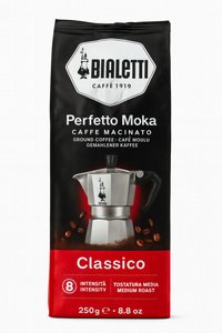 250 גרם קפה טחון Bialetti PERFETTO MOKA CLASSICO 250 גרם קפה טחון Bialetti PERFETTO MOKA CLASSICO