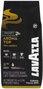 1 ק"ג פולי קפה Lavazza Aroma top 100% arabica חוזק 8/13 1 ק"ג פולי קפה Lavazza Aroma top 100% arabica חוזק 8/13