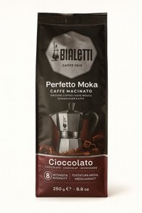 250 גרם קפה טחון Bialetti PERFETTO MOKA Cioccolato 250 גרם קפה טחון Bialetti PERFETTO MOKA Cioccolato