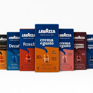 100 קפסולות LAVAZZA תואם נספרסו 100 קפסולות LAVAZZA תואם נספרסו