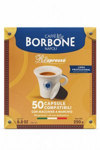50 קפסולות Caffè Borbone (נאפולי) - תואם נספרסו 50 קפסולות Caffè Borbone (נאפולי) - תואם נספרסו