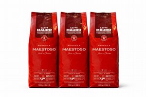 3 ק"ג פולי קפה MAURO MAESTOSO חוזק 10 3 ק"ג פולי קפה MAURO MAESTOSO חוזק 10