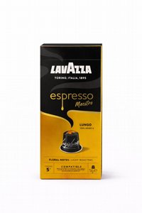 10 קפסולות LAVAZZA LUNGU 100% ARABICA תואם נספרסו 10 קפסולות LAVAZZA LUNGU 100% ARABICA תואם נספרסו