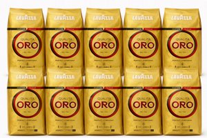 12 ק"ג פולי קפה לוואצה אורו 100% ערביקה LAVAZZA QUALITA ORO חוזק 5/10 12 ק"ג פולי קפה לוואצה אורו 100% ערביקה LAVAZZA QUALITA ORO חוזק 5/10