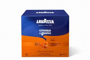 חבילת 80 קפסולה לוואצה תואם נספרסו LAVAZZA CREMA E GUSTO חוזק 13/13 חבילת 80 קפסולה לוואצה תואם נספרסו LAVAZZA CREMA E GUSTO חוזק 13/13