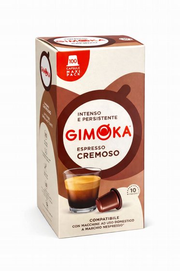 100 ������� ���� ������  GIMOKA CREMOSO ���� 10 