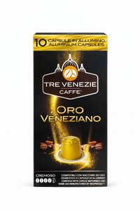 10 ������� ��������� ���� ������ Tre Venezie Caffe Oro Veneziano ���� 4/5