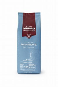 1 ק"ג פולי קפה מאורו סופרים MAURO SUPERME חוזק 6/10 1 ק"ג פולי קפה מאורו סופרים MAURO SUPERME חוזק 6/10