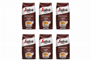 6 ק"ג פולי קפה סגפרדו Segafredo espresso CASA CREMOSO /חוזק 10 6 ק"ג פולי קפה סגפרדו Segafredo espresso CASA CREMOSO /חוזק 10