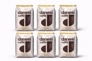 6 ק"ג פולי קפה DANESI GOLD QUALITY 6 ק"ג פולי קפה DANESI GOLD QUALITY