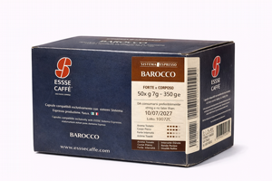 50 קפסולות חוזק 9 essse caffe BAROCCO 50 קפסולות חוזק 9 essse caffe BAROCCO