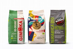 3 ק"ג פולי קפה BIO ORGANIC – מארז טעימות הכולל 3 סוגי קפה אורגני מובחרים: Lavazza Tierra Cuba, Vergnano 100% Arabica Bio ו־Gimoka Bio Organic. 3 ק"ג פולי קפה BIO ORGANIC – מארז טעימות הכולל 3 סוגי קפה אורגני מובחרים: Lavazza Tierra Cuba, Vergnano 100% Arabica Bio ו־Gimoka Bio Organic.