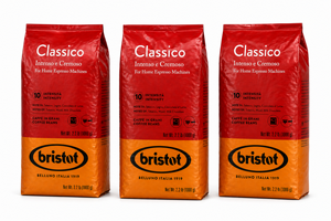 3 �"� ���� ��� bristot classico intenso e cremoso ���� 10