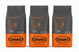 3 ק"ג פולי קפה בריסטוט Bristot Espresso PRO חוזק 8 3 ק"ג פולי קפה בריסטוט Bristot Espresso PRO חוזק 8